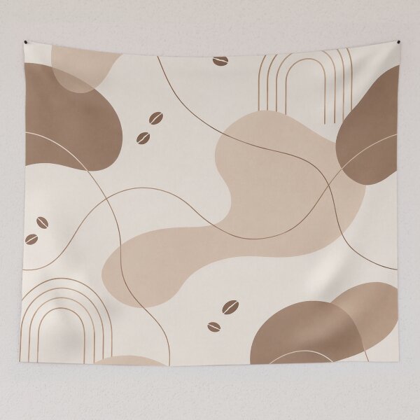 Item preview, Modern Mocha Shapes designed and sold by LenNo9881.