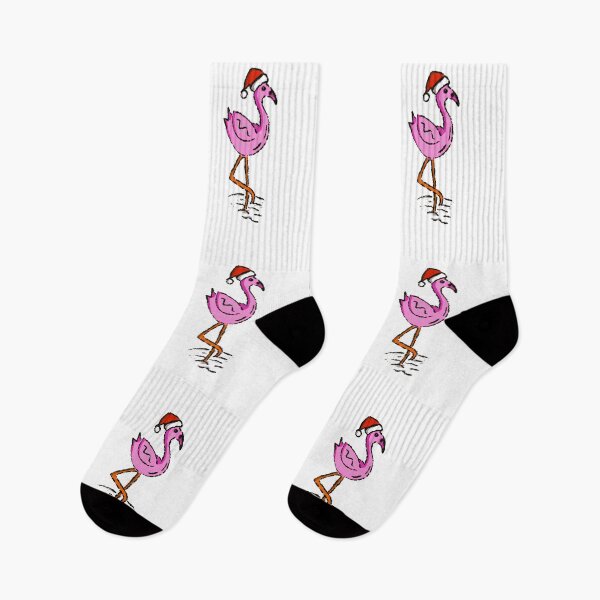 Item preview, Christmas Flamingo v2 designed and sold by SombreroDoodles.