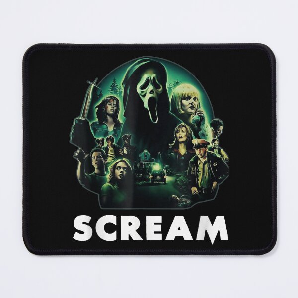 Item preview, Scream Ghostface Green Ensemble Horror Collage Design designed and sold by SoledadOrn.