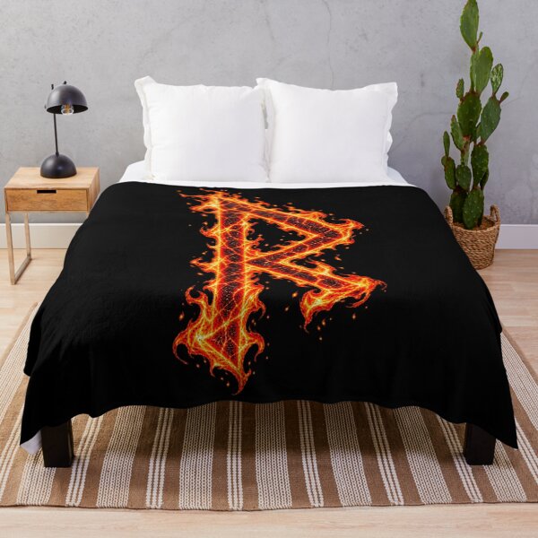 Item preview, Burning Raidho Rune – Norse Journey and Destiny designed and sold by Faust-ART.