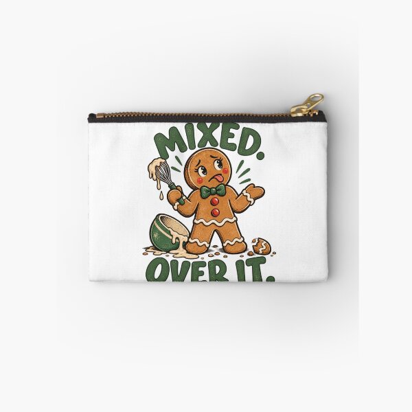 Item preview, Funny Gingerbread Cookie Christmas Design designed and sold by LandFinStudio.
