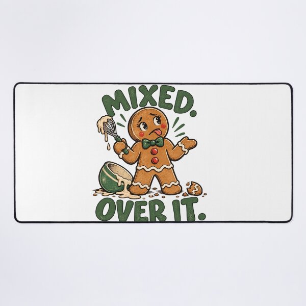 Item preview, Funny Gingerbread Cookie Christmas Design designed and sold by LandFinStudio.