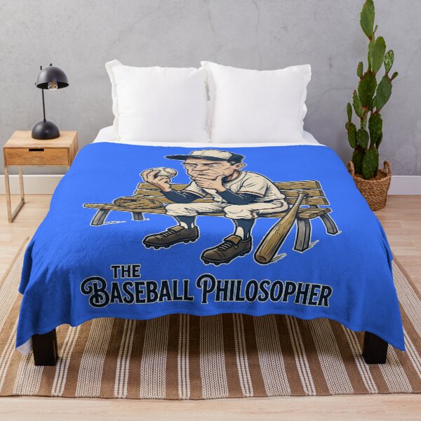 Item preview, Funny Vintage Baseball Philosopher Cartoon designed and sold by Etch-art.