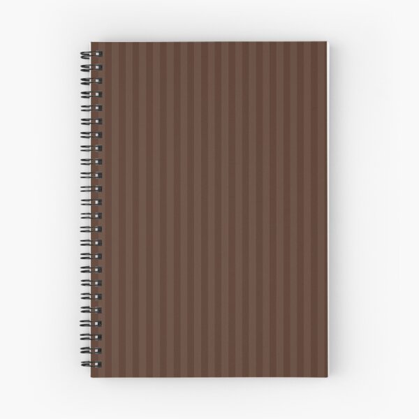 Item preview, Chocolate brown narrow stripes pattern designed and sold by RishabhArts1.