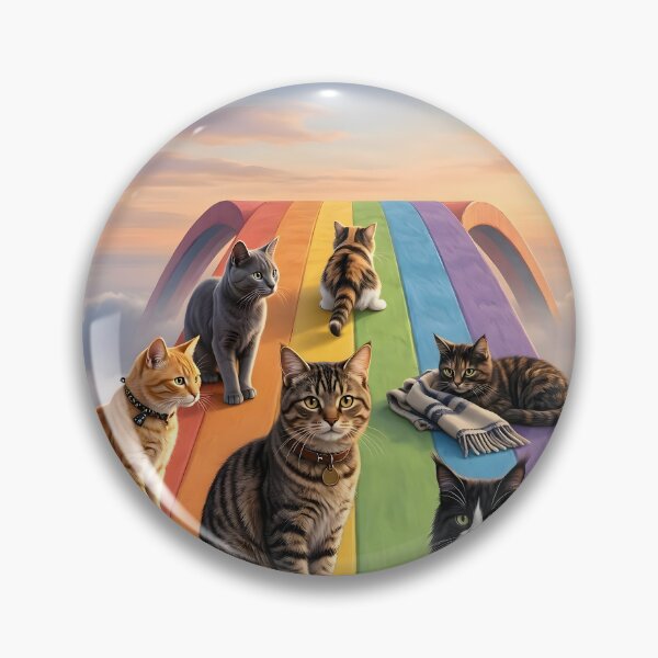 Item preview, Rainbow Bridge Cats designed and sold by Sybille-Yates.