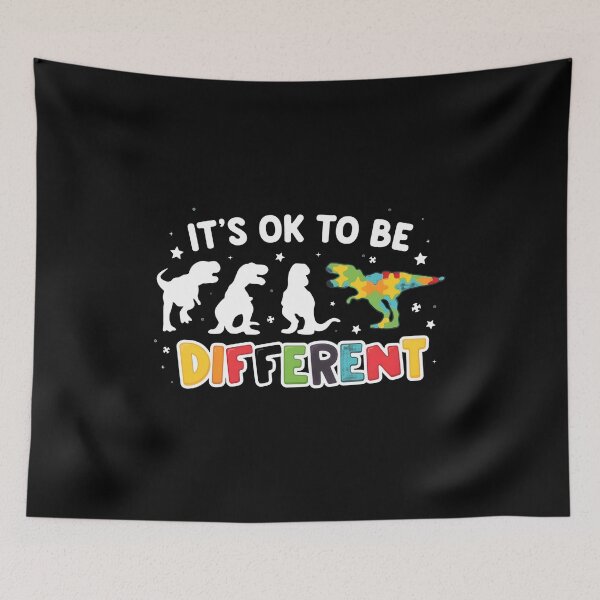 Item preview, Its Ok To Be Different Dinosaur Puzzle designed and sold by chandrarfule45.