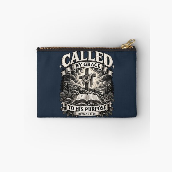 Item preview, Called by Grace to His Purpose Romans 8:28 Old Rugged Cross Bible Christian Faith for Men designed and sold by HooptownRV.
