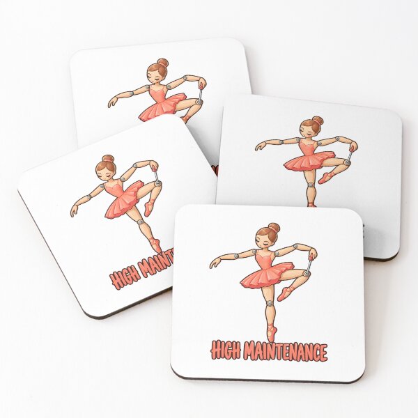 Item preview, High Maintenance - Mechanical Ballerina Tightening a Knee Screw designed and sold by Digipeel.