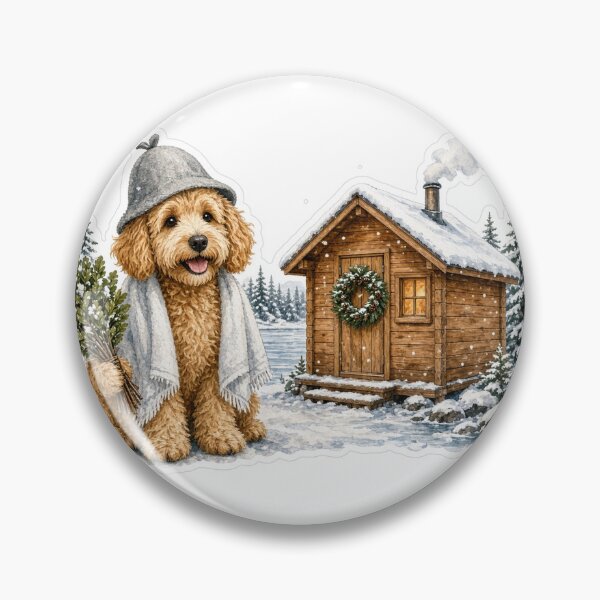 Item preview, Sauna Goldendoodle designed and sold by Freckled-Monkey.