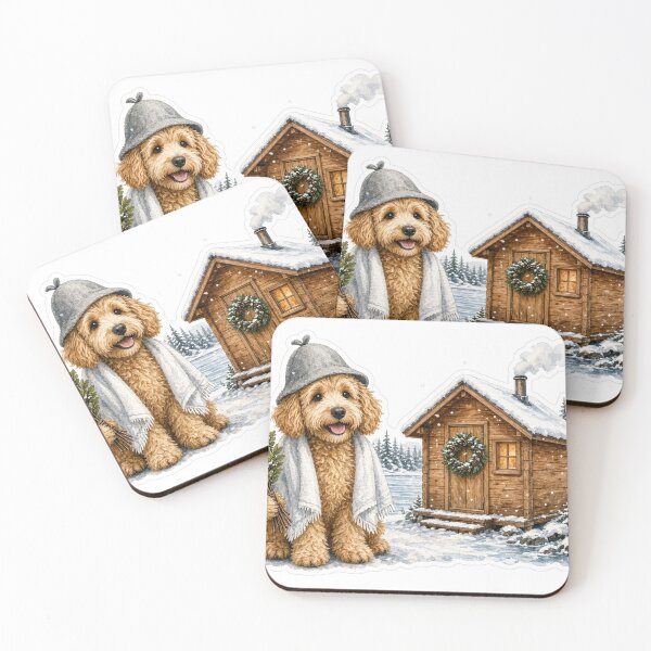 Item preview, Sauna Goldendoodle designed and sold by Freckled-Monkey.