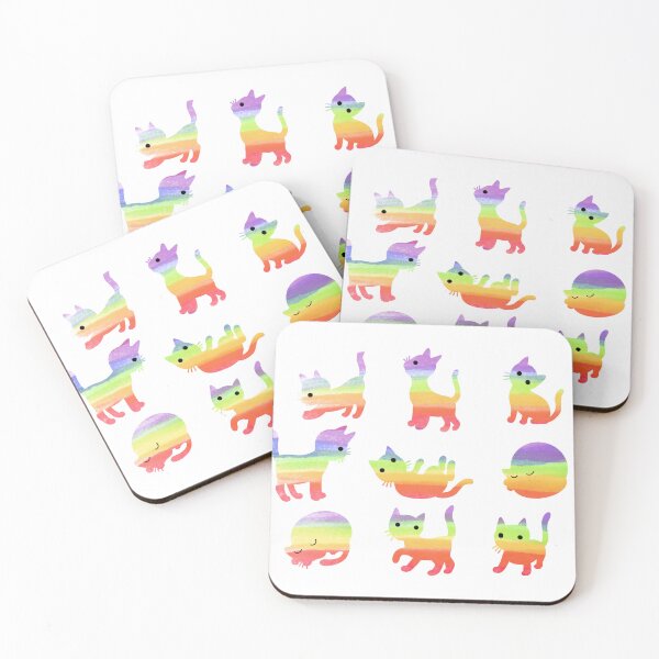 Item preview, Rainbow cat  designed and sold by sonaadalian.