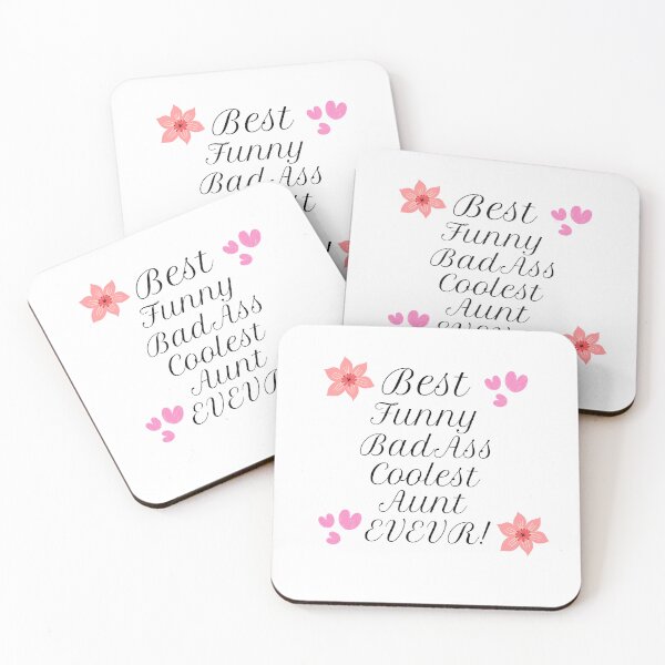 Item preview, Best Funny, Badass, Coolest Aunt Ever! designed and sold by KrazyCoolTees.