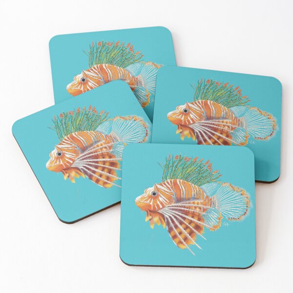 Item preview, Lion Fish, Ocotillo Cactus designed and sold by lspitz219.