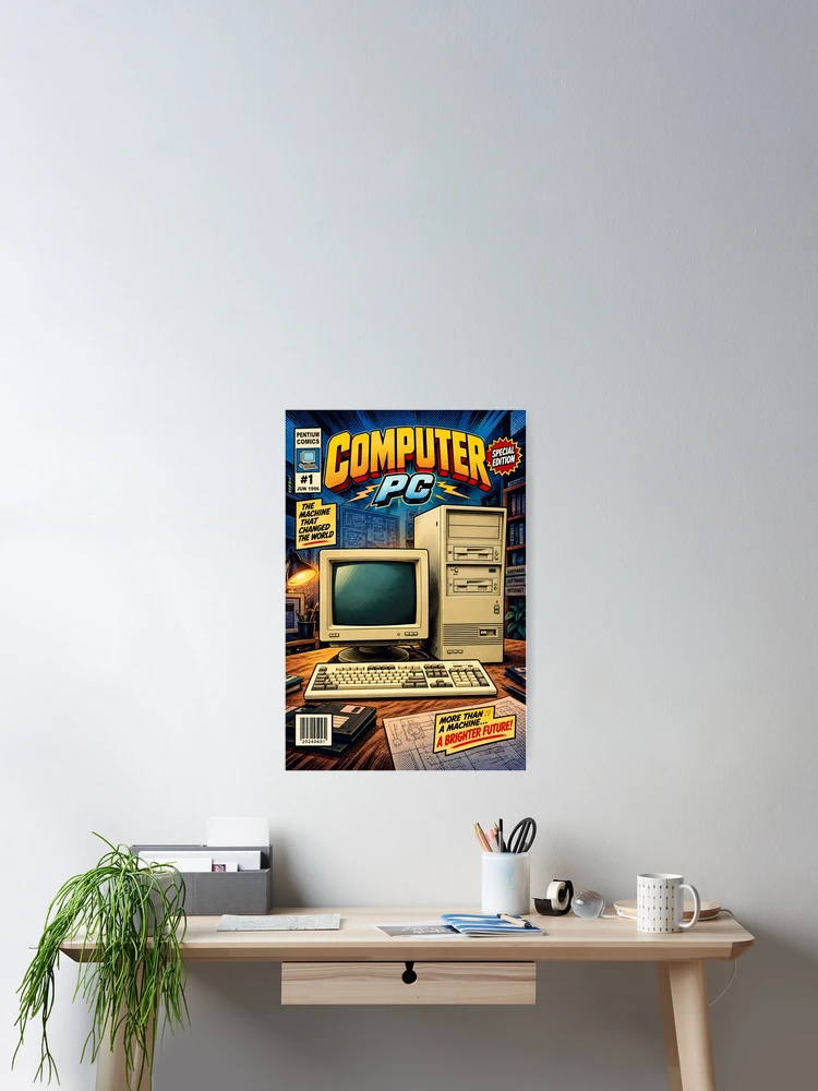 Thumbnail 2 of 3, Poster, Computer Comic designed and sold by Durro.