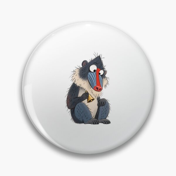 Item preview, Mandrill Holding a Little Christmas Bell designed and sold by The-Art-of-D.