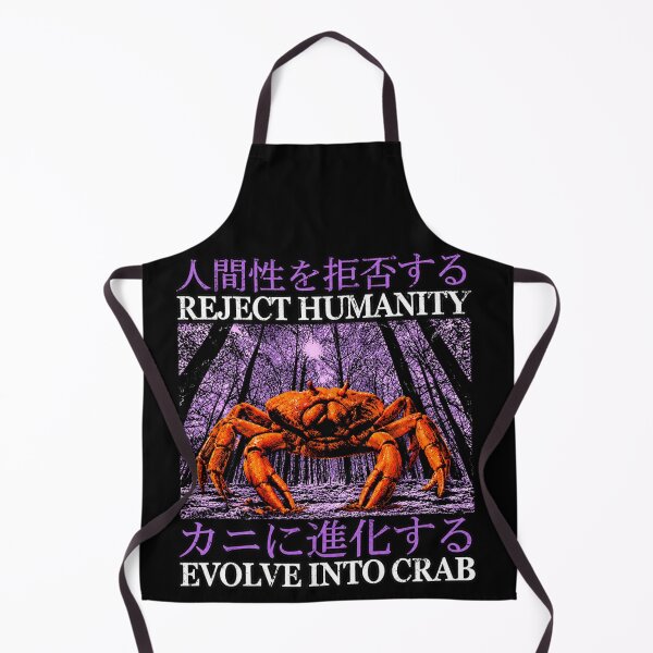 Item preview, Reject Humanity Evolve Into Crab Forest Meme designed and sold by MassonCalepon.