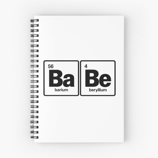 Aperçu de l'œuvre Éléments chimiques BaBe créée et vendue par J-Style-Design.