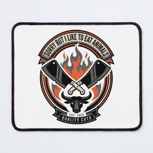 Item preview, Carnivore Butcher Sorry I Like To Eat designed and sold by nvrprooo.