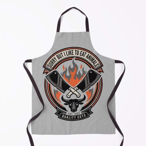 Item preview, Carnivore Butcher Sorry I Like To Eat designed and sold by nvrprooo.