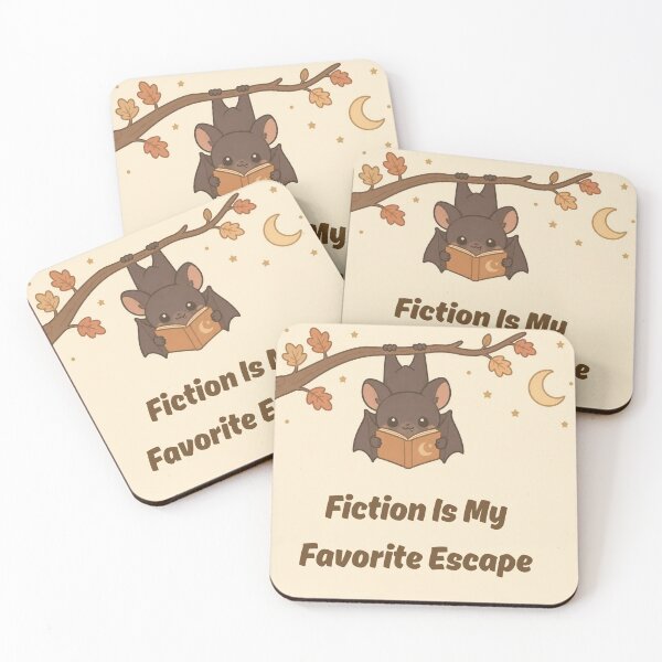 Item preview, Fiction is my favorite escape designed and sold by creativityisfun.