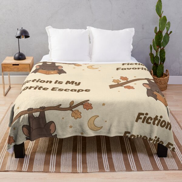 Item preview, Fiction is my favorite escape designed and sold by creativityisfun.