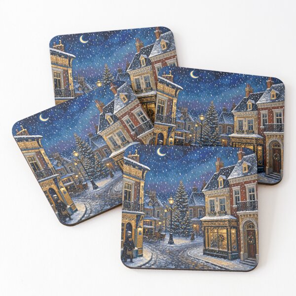 Item preview, A Winter Christmas Village designed and sold by TheDarkWardrobe.