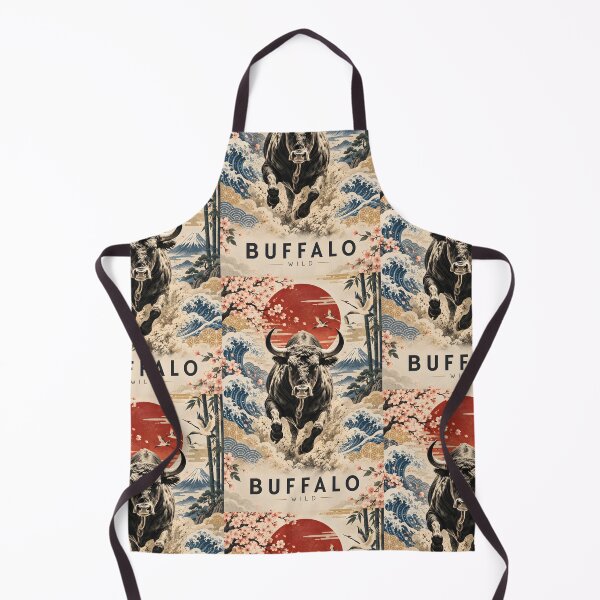 Item preview, Buffalo Japanese Retro Art designed and sold by Durro.