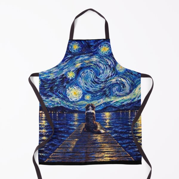 Item preview, Funny Labernese Starry Night Painting Bridge Star Mom Dad Kids designed and sold by FurryHavenPH.