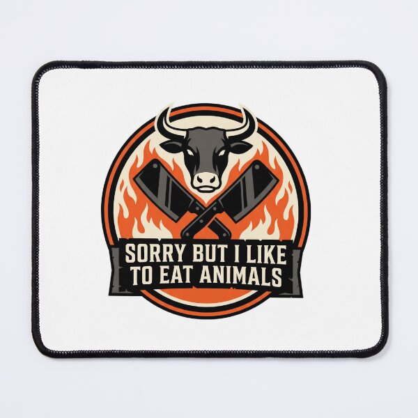 Item preview, Carnivore Butcher Sorry I Like To Eat designed and sold by nvrprooo.