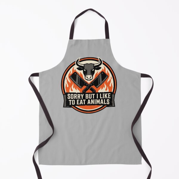 Item preview, Carnivore Butcher Sorry I Like To Eat designed and sold by nvrprooo.