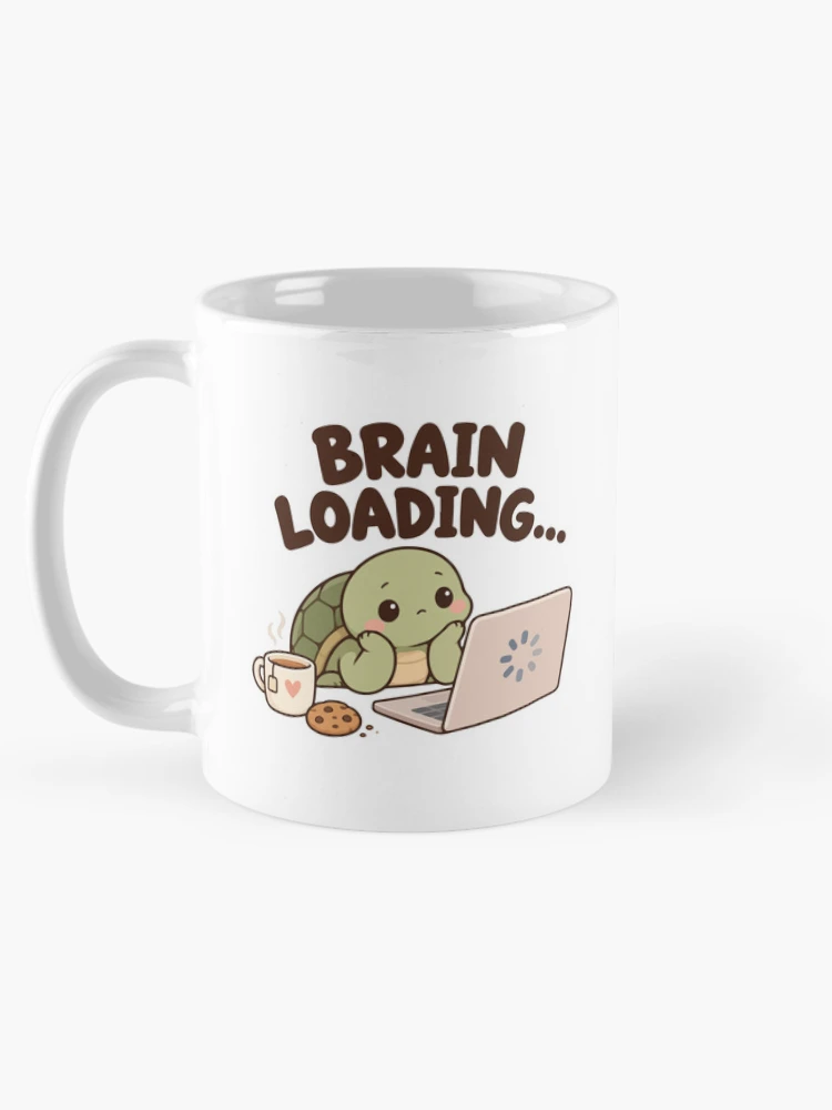 Thumbnail 5 of 6, Coffee Mug, Brain Loading… – Relatable ADHD Humor designed and sold by CleanDecor.