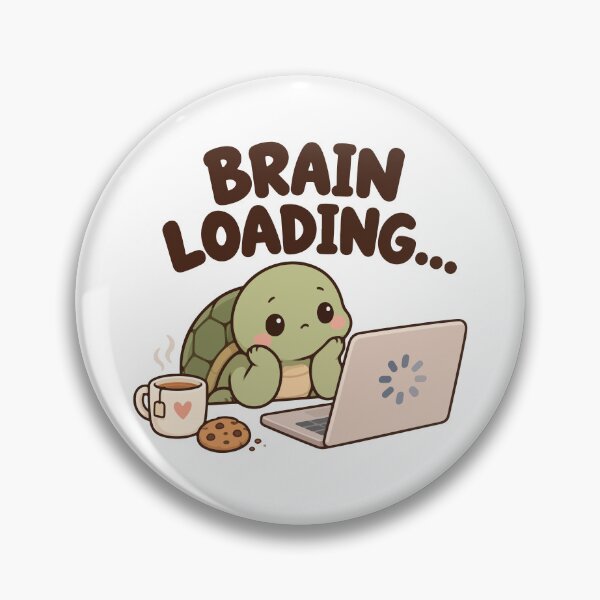 Item preview, Brain Loading… – Relatable ADHD Humor designed and sold by CleanDecor.
