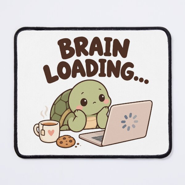 Item preview, Brain Loading… – Relatable ADHD Humor designed and sold by CleanDecor.