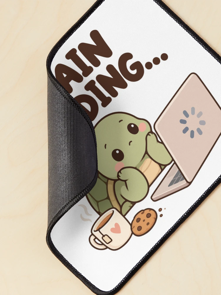 Thumbnail 2 of 5, Mouse Pad, Brain Loading… – Relatable ADHD Humor designed and sold by CleanDecor.