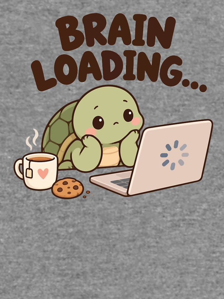 Thumbnail 6 of 6, Lightweight Sweatshirt, Brain Loading… – Relatable ADHD Humor designed and sold by CleanDecor.