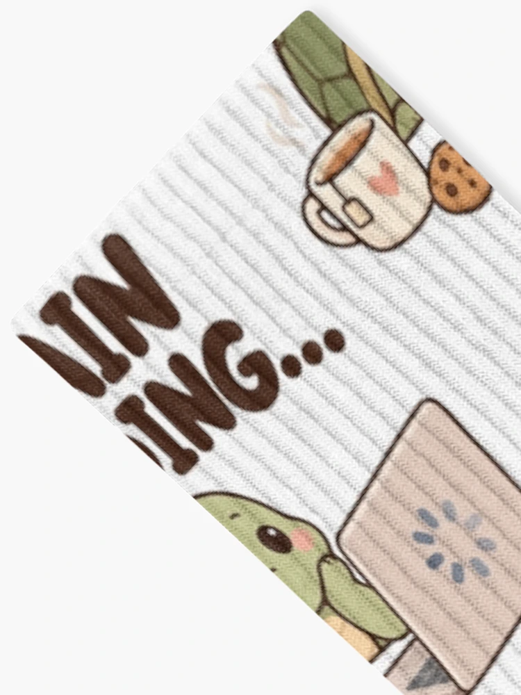 Thumbnail 2 of 5, Socks, Brain Loading… – Relatable ADHD Humor designed and sold by CleanDecor.