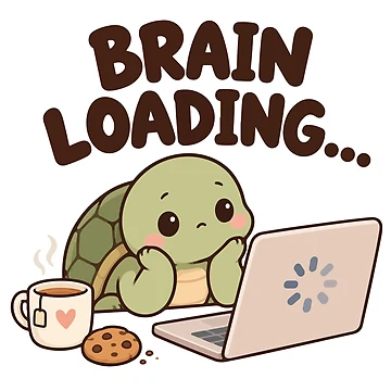 Artwork thumbnail, Brain Loading… – Relatable ADHD Humor by CleanDecor