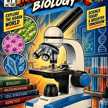 Artwork thumbnail, Microscope Comic by Durro