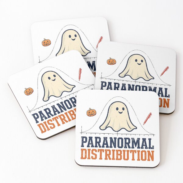 Item preview, Funny Ghost Paranormal Distribution Math Art designed and sold by theStaffRoomHQ.