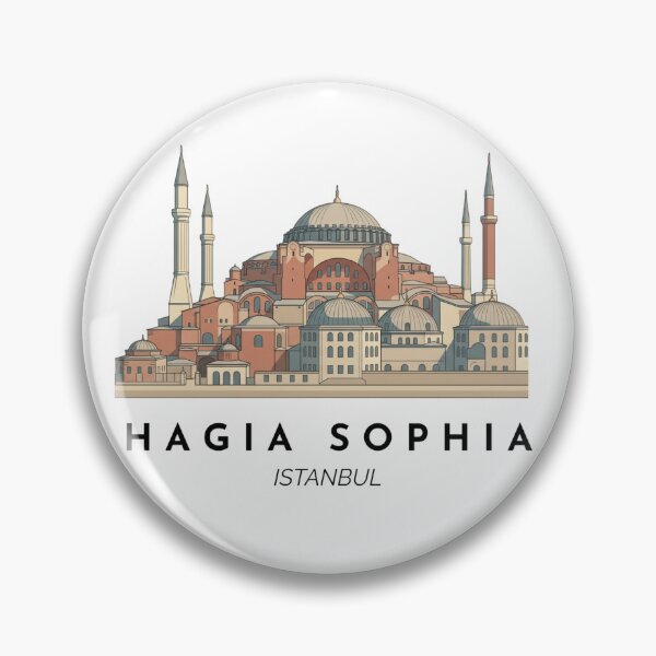 Item preview, Hagia Sophia Minimalist Illustration – Istanbul Turkey designed and sold by DesignMaxa.