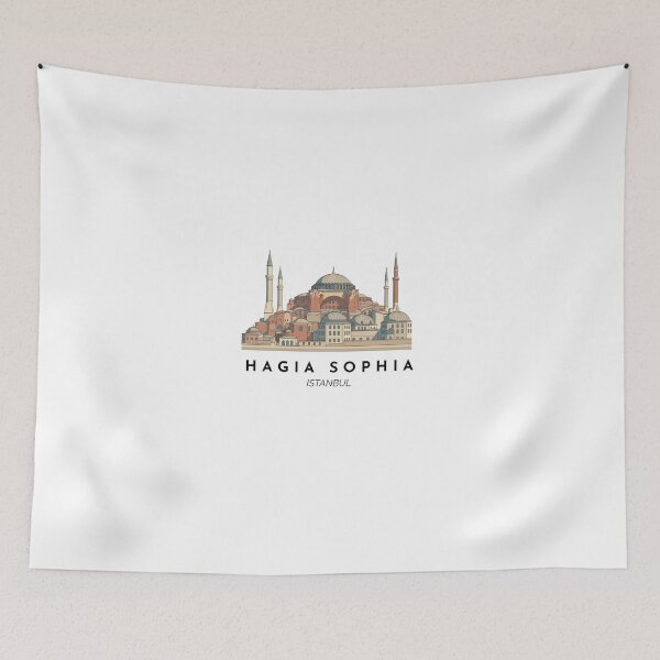 Item preview, Hagia Sophia Minimalist Illustration – Istanbul Turkey designed and sold by DesignMaxa.