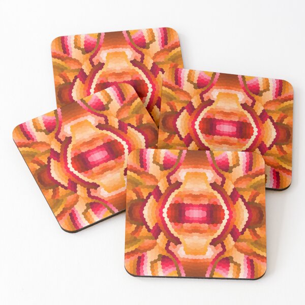 Item preview, Red and Yellow Geometric Design designed and sold by JayMakesTiktok.
