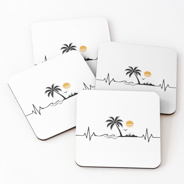 Item preview, Tropical Island Sunset designed and sold by Crunchy-Sante.