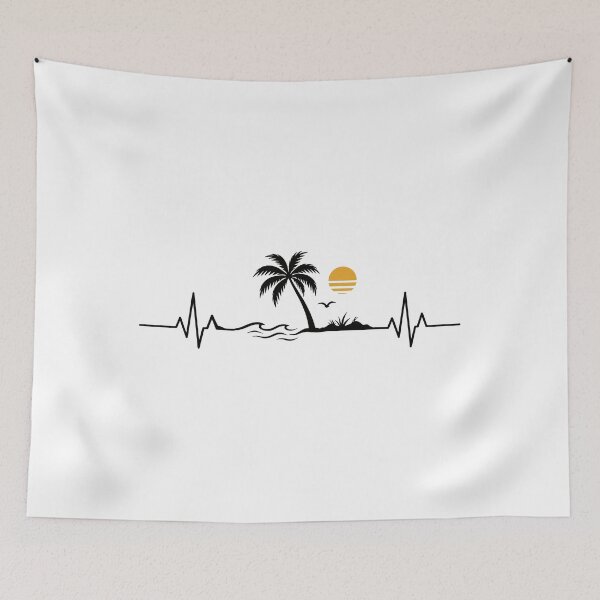 Item preview, Tropical Island Sunset designed and sold by Crunchy-Sante.