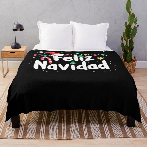 Aperçu de l'œuvre Lumières de Noël Feliz Navidad créée et vendue par DreamsofCrayons.