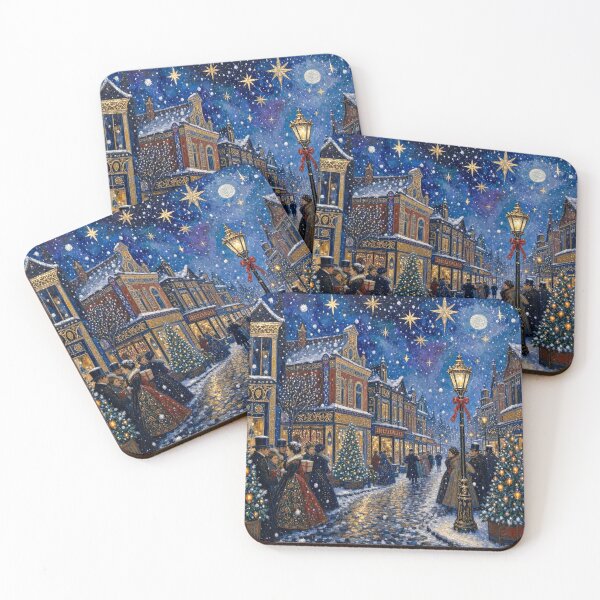 Item preview, A Winter Christmas Village designed and sold by TheDarkWardrobe.