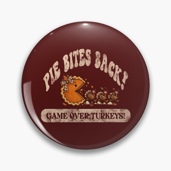 Item preview, Funny Pumpkin Pie Chasing Turkeys Thanksgiving T-Shirt and Sweatshirt designed and sold by DAM Creative ⭐⭐⭐⭐⭐.