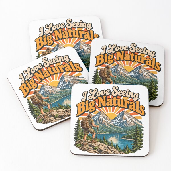 Item preview, I Love Seeing Big Naturals Vintage National Parks Mountain Hiking Nature Lover designed and sold by Rtcraftani.