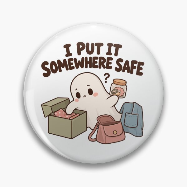 Item preview, I Put It Somewhere Safe – ADHD Memory Humor designed and sold by CleanDecor.