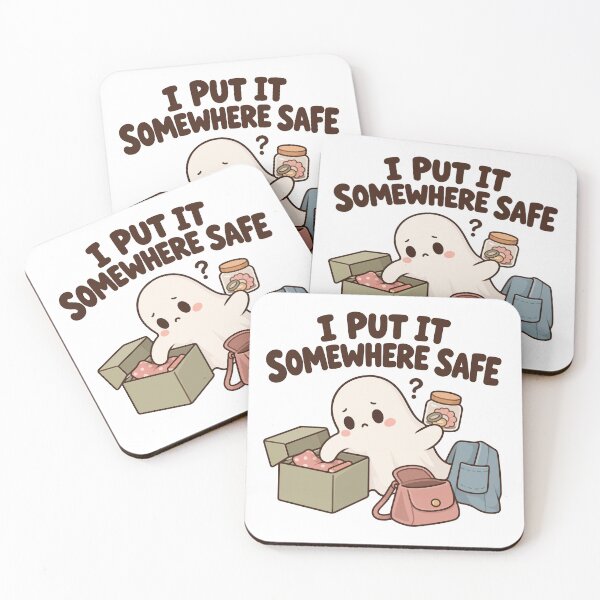 Item preview, I Put It Somewhere Safe – ADHD Memory Humor designed and sold by CleanDecor.